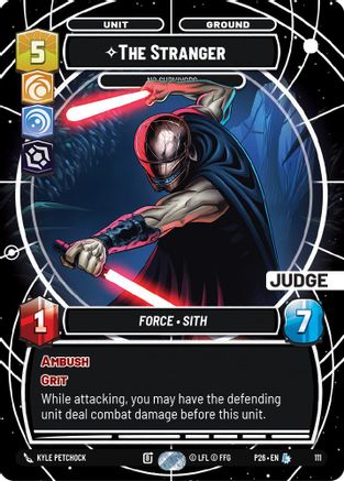 The Stranger - No Survivors (111) - Judge Promos Foil