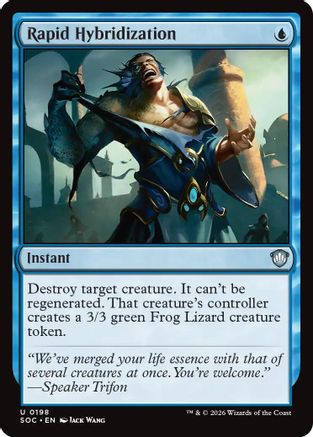 Rapid Hybridization (SOC-198) - Commander: Secrets of Strixhaven
