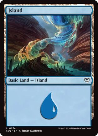 Island (0274) (SOS-274) - Secrets of Strixhaven