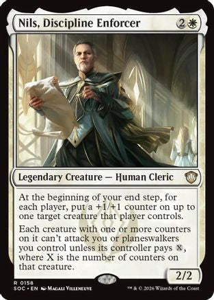 Nils, Discipline Enforcer (SOC-158) - Commander: Secrets of Strixhaven