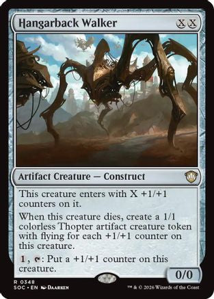 Hangarback Walker (SOC-348) - Commander: Secrets of Strixhaven