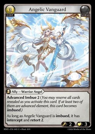 Angelic Vanguard (045) - Radiant Origins Foil