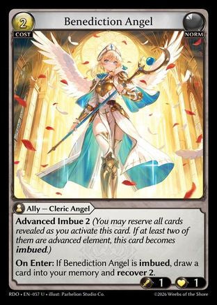 Benediction Angel (057) - Radiant Origins Foil