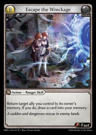 Escape the Wreckage (071) - Radiant Origins Foil