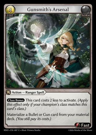 Gunsmith's Arsenal (087) - Radiant Origins Foil