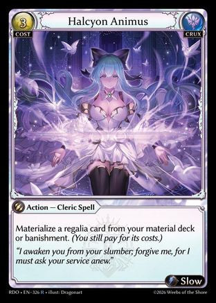 Halcyon Animus (326) - Radiant Origins