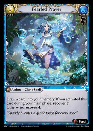 Pearled Prayer (239) - Radiant Origins Foil