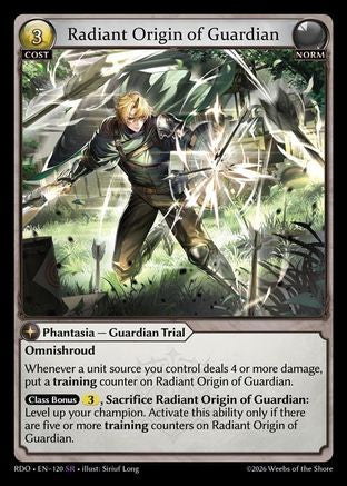 Radiant Origin of Guardian (120) - Radiant Origins