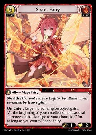 Spark Fairy (201) - Radiant Origins