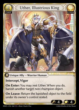 Uther, Illustrious King (360) - Radiant Origins