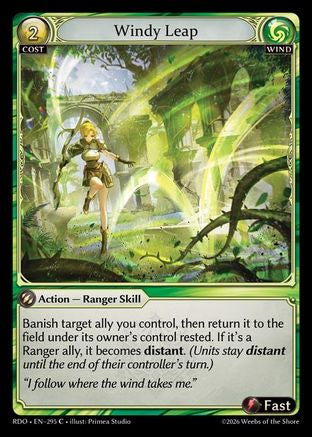 Windy Leap (295) - Radiant Origins Foil