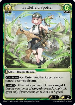 Battlefield Spotter (001) - Radiant Origins Event Pack