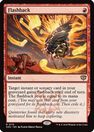 Flashback (SOS-115) - Secrets of Strixhaven Foil