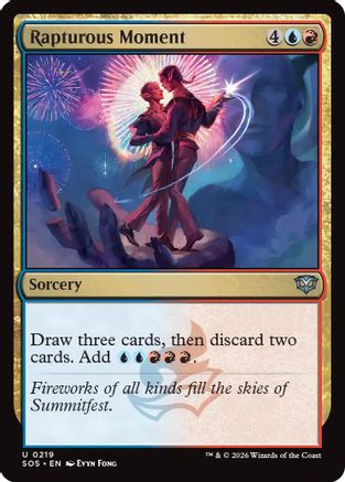 Rapturous Moment (SOS-219) - Secrets of Strixhaven Foil