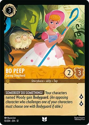 Bo Peep - Caring Shepherd (13/204) - Wilds Unknown Cold Foil