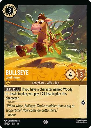 Bullseye - Loyal Horse (17/204) - Wilds Unknown Cold Foil