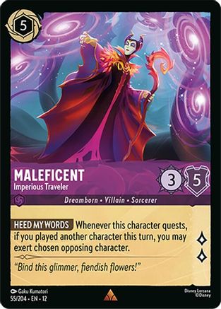 Maleficent - Imperious Traveler (55/204) - Wilds Unknown