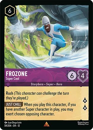 Frozone - Super Cool (59/204) - Wilds Unknown Cold Foil