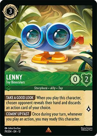 Lenny - Toy Binoculars (79/204) - Wilds Unknown Cold Foil