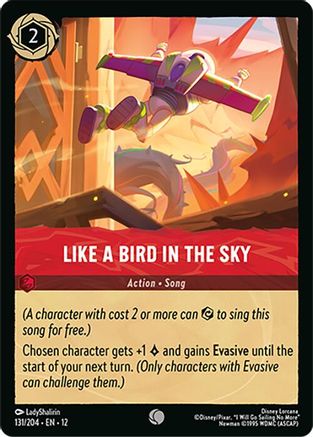 Like A Bird In the Sky (131/204) - Wilds Unknown Cold Foil