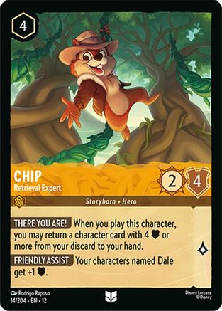 Chip - Retrieval Expert (14/204) - Wilds Unknown Cold Foil