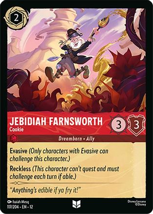 Jebidiah Farnsworth - Cookie (117/204) - Wilds Unknown Cold Foil