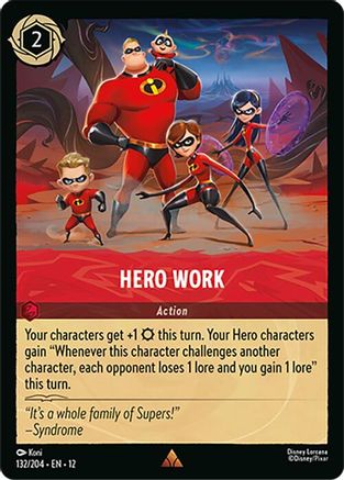 Hero Work (132/204) - Wilds Unknown