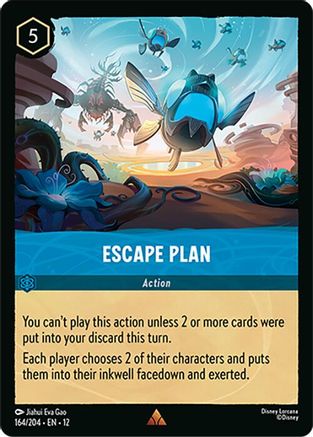 Escape Plan (164/204) - Wilds Unknown Cold Foil