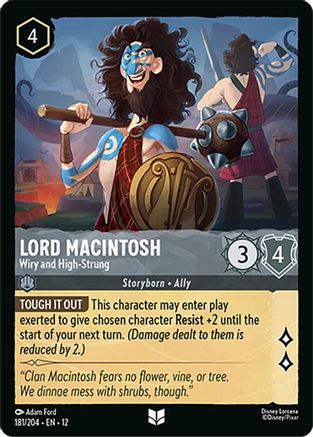 Lord Macintosh - Wiry and High-Strung (181/204) - Wilds Unknown