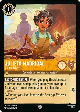 Julieta Madrigal - Caring Baker (24/204) - Wilds Unknown