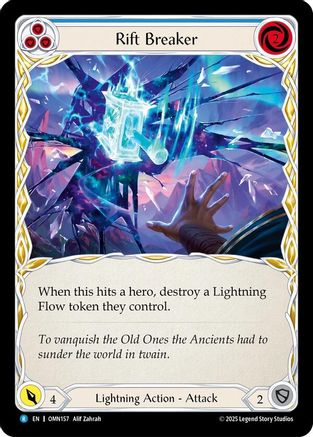 Rift Breaker (Blue) (OMN157) - Omens of the Third Age