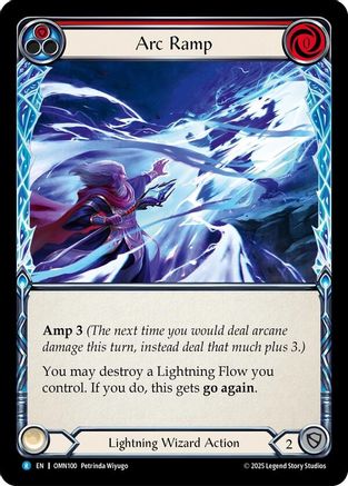 Arc Ramp (Red) (OMN100) - Omens of the Third Age Rainbow Foil