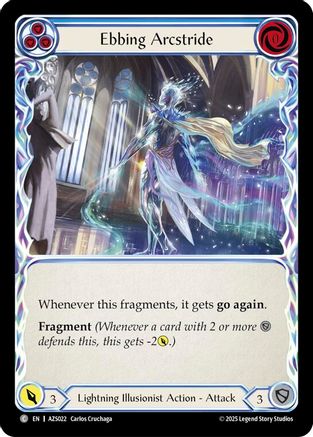 Ebbing Arcstride (Blue) (AZS022) - Armory Deck: Zyggy