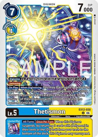Thetismon (EX12-030) - Digital World Shambala