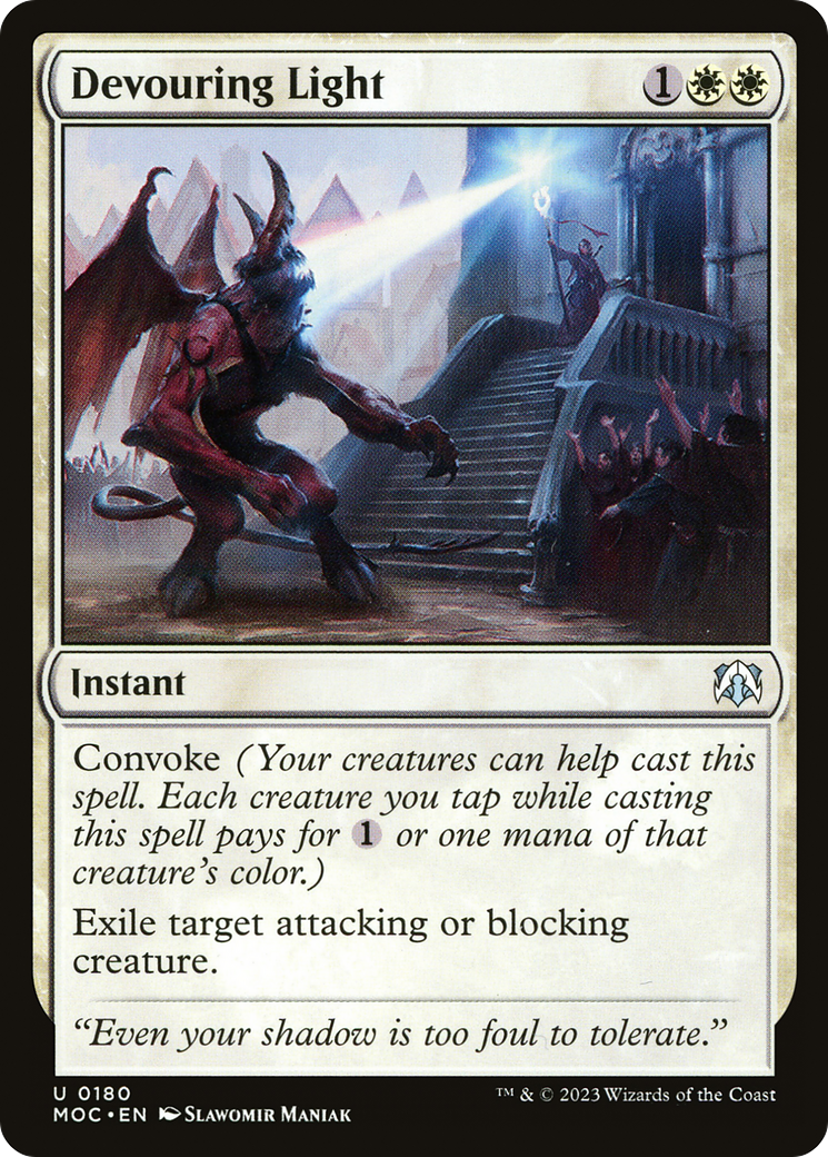 Devouring Light [March of the Machine Commander]