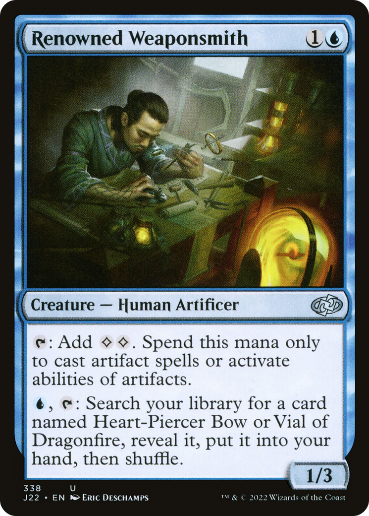 Renowned Weaponsmith [Jumpstart 2022]