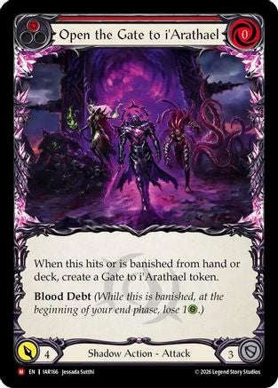Open the Gate to i'Arathael (IAR166) - Usurp the Shadow Throne