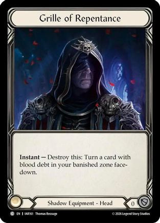 Grille of Repentance (IAR161) - Pre-release - Usurp the Shadow Throne Rainbow Foil