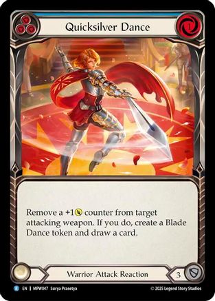 Quicksilver Dance (MPW047) - Mastery Pack Warrior