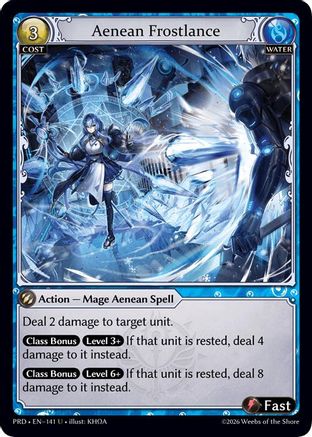 Aenean Frostlance (141) - asphodelparadise Foil
