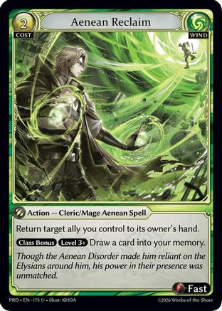 Aenean Reclaim (175) - asphodelparadise Foil
