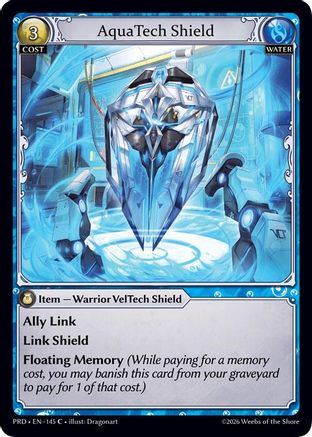 AquaTech Shield (145) - asphodelparadise Foil