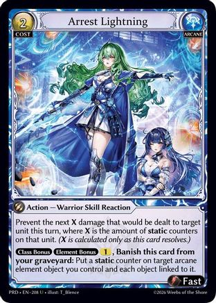 Arrest Lightning (208) - asphodelparadise Foil