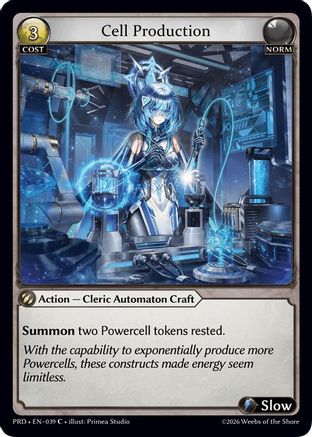 Cell Production (039) - asphodelparadise Foil