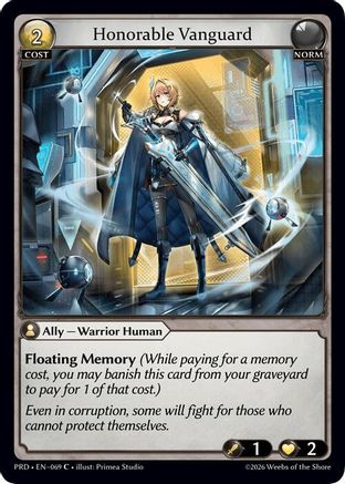 Honorable Vanguard (069) - asphodelparadise Foil
