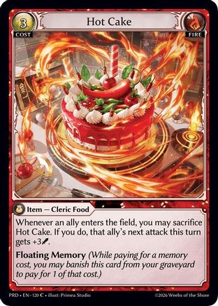 Hot Cake (120) - asphodelparadise Foil