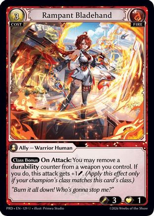 Rampant Bladehand (129) - asphodelparadise
