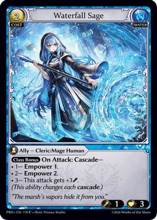 Waterfall Sage (170) - asphodelparadise Foil