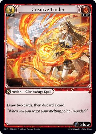 Creative Tinder (Interference Curio Foil) (111) - asphodelparadise Foil