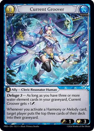 Current Groover (Interference Curio Foil) (152) - asphodelparadise Foil